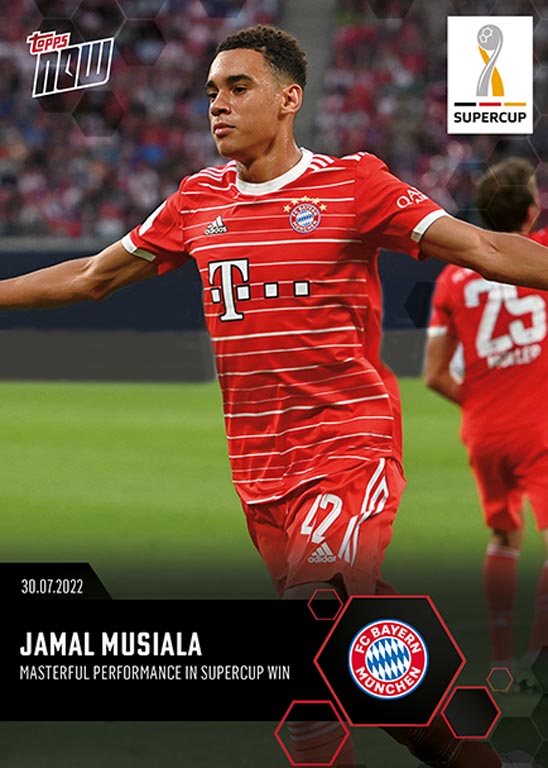 2022-23 TOPPS NOW Bundesliga Soccer Cards - Card 003