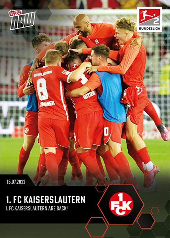 2022-23 TOPPS NOW Bundesliga Soccer Cards - Card 013
