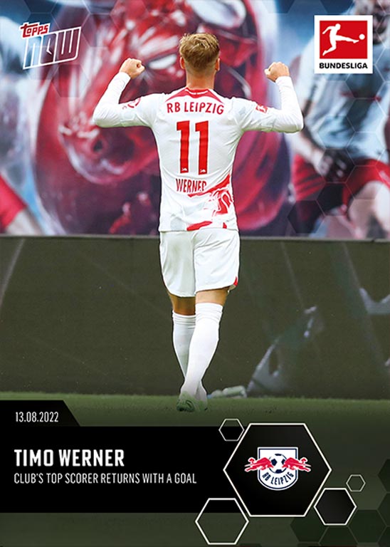 2022-23 TOPPS NOW Bundesliga Soccer Cards - Card 017