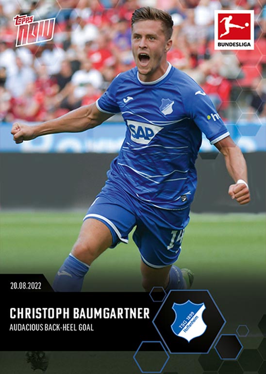 2022-23 TOPPS NOW Bundesliga Soccer Cards - Card 022