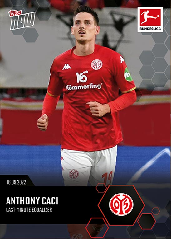 2022-23 TOPPS NOW Bundesliga Soccer Cards - Card 043