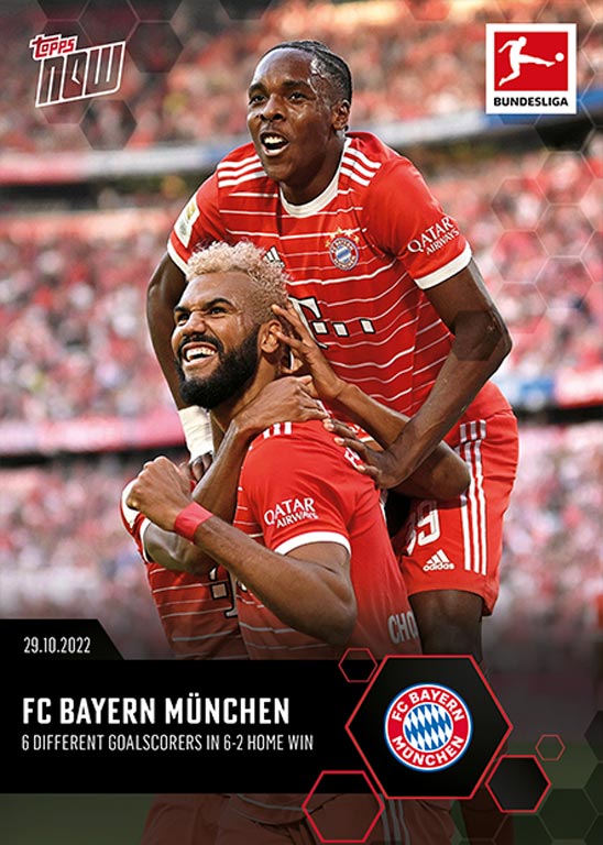 2022-23 TOPPS NOW Bundesliga Soccer Cards - Card 073