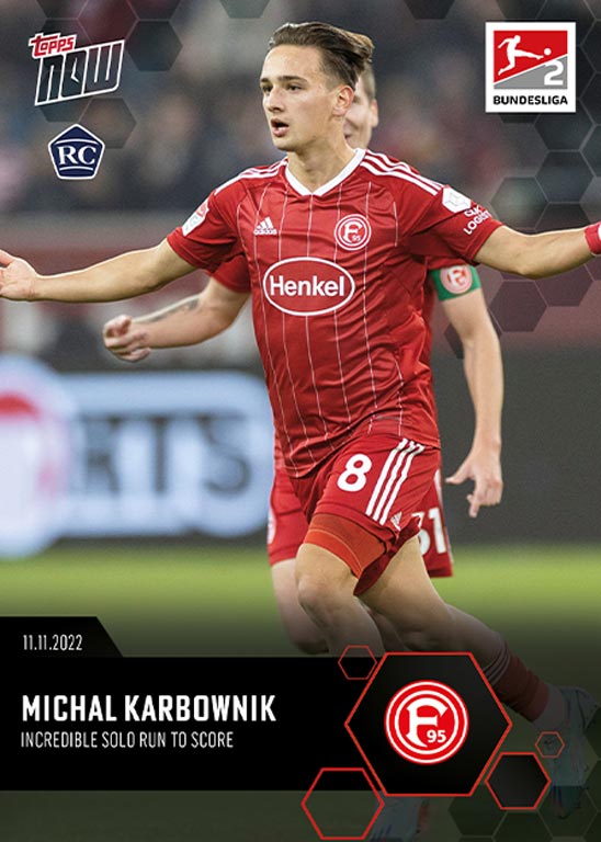 2022-23 TOPPS NOW Bundesliga Soccer Cards - Card 095