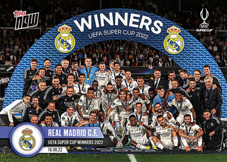 2022-23 TOPPS Now UEFA Champions League Soccer Cards - Card 001