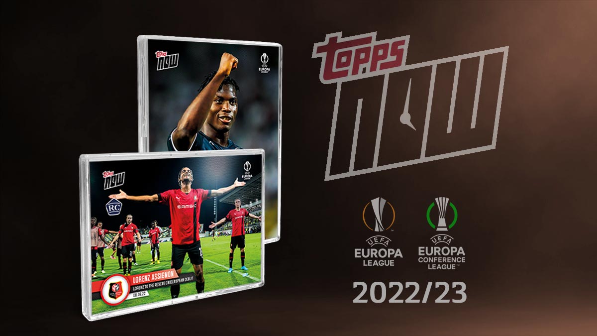 2022-23 TOPPS Now UEFA Europa League & Europa Conference League Soccer Cards - Header