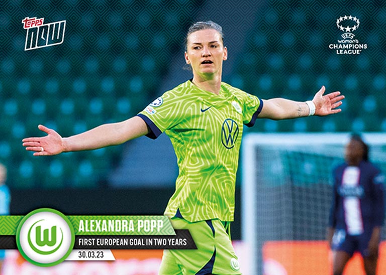 2022-23 TOPPS NOW UEFA Women's Champions League Soccer Cards - Card 019
