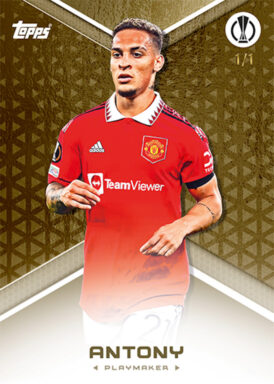 2022-23 TOPPS Platinum UEFA Club Competitions Jack Grealish Curated Set Soccer Cards - Base Card Parallel Antony