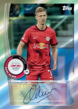 2022-23 TOPPS RB Leipzig Official Fan Set Soccer Cards - Autograph Card