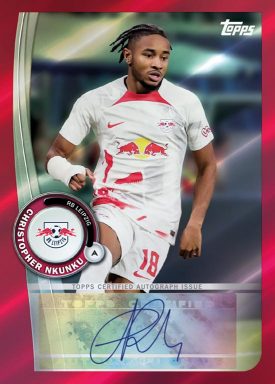 2022-23 TOPPS RB Leipzig Official Fan Set Soccer Cards - Autograph Parallel