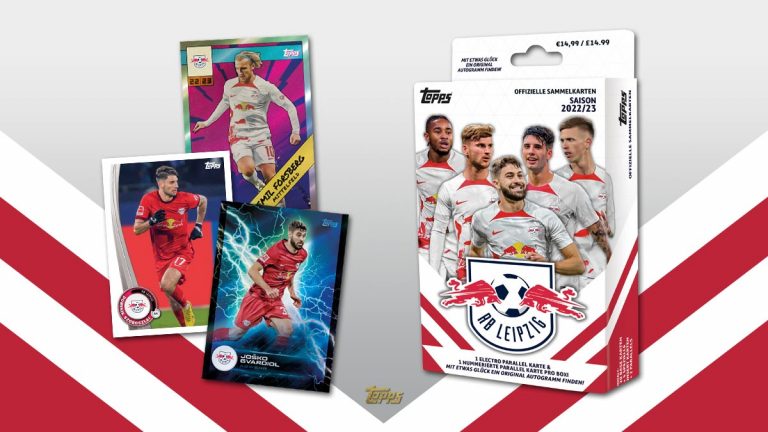 2022-23 TOPPS RB Leipzig Official Fan Set Soccer Cards - Header