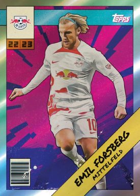 2022-23 TOPPS RB Leipzig Official Fan Set Soccer Cards - Hero Insert