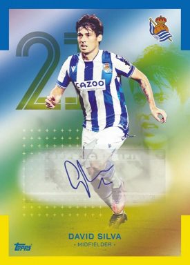 2022-23 TOPPS Real Sociedad de Fútbol Official Team Set Soccer Cards - Base Autograph Silva