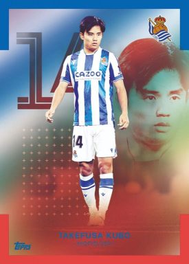 2022-23 TOPPS Real Sociedad de Fútbol Official Team Set Soccer Cards - Base Card Kubo