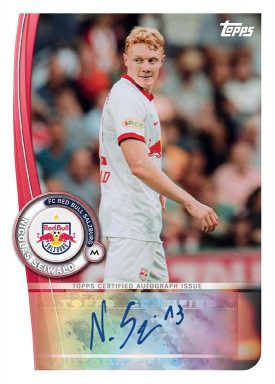 2022-23 TOPPS FC Red Bull Salzburg Official Fan Set Soccer Cards - Autograph Card Seiwald