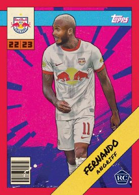 2022-23 TOPPS FC Red Bull Salzburg Official Fan Set Soccer Cards - Hero Insert Card