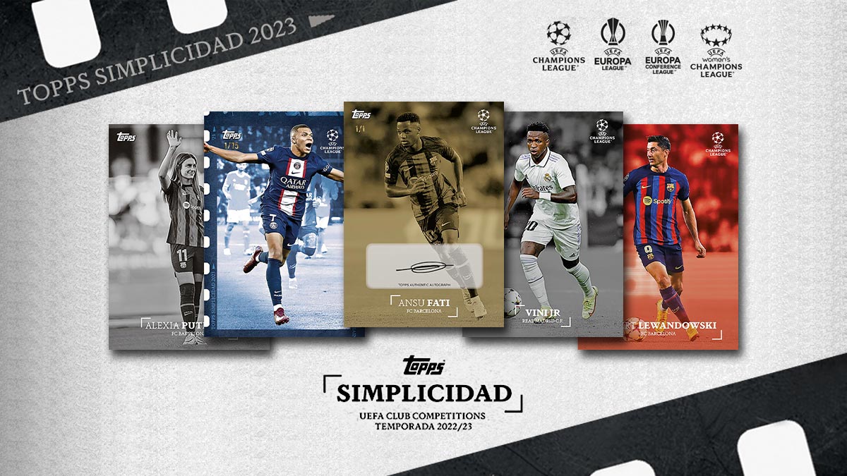 2022-23 TOPPS Simplicidad UEFA Club Competitions Soccer Cards - Header