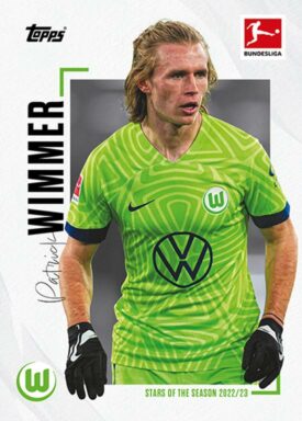 2022-23 TOPPS Stars of the Season Bundesliga Soccer - Base Card Wimmer