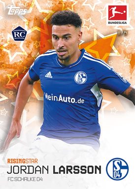 2022-23 TOPPS Summer Signings Bundesliga Soccer Cards - Base Card Larsson
