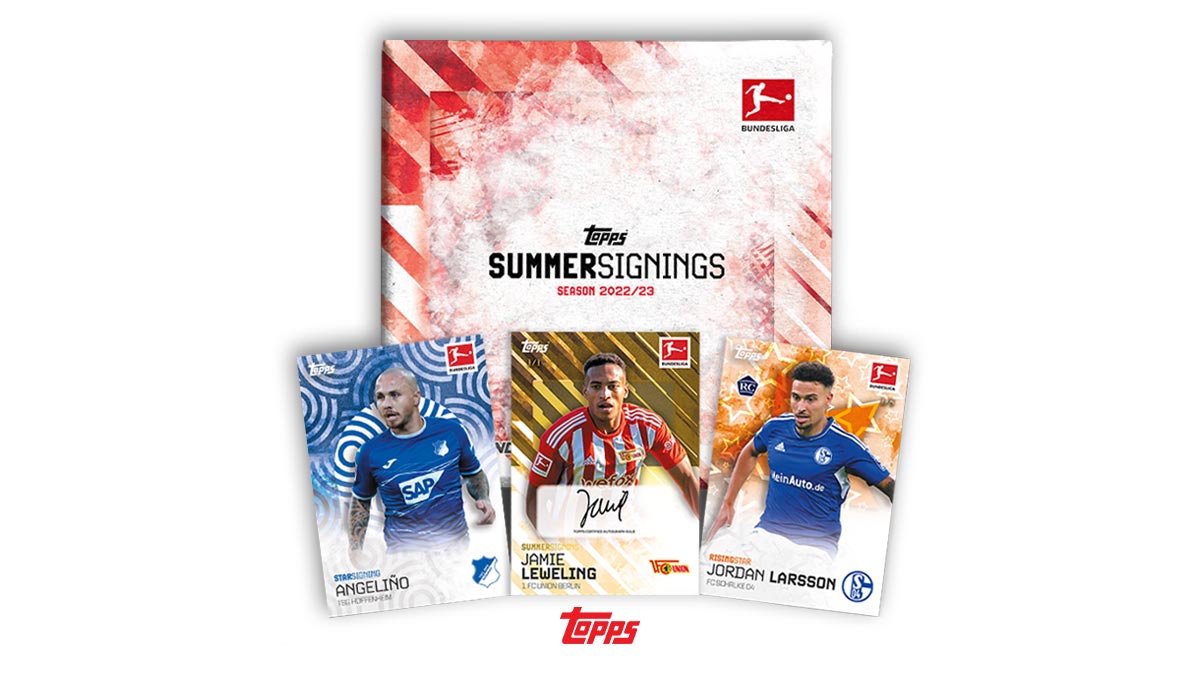 2022-23 TOPPS Summer Signings Bundesliga Soccer Cards - Header