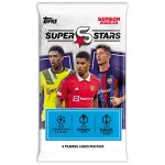 2022-23 TOPPS Superstars UEFA Club Competitions Soccer Cards - Booster Pack