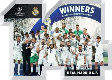 2022-23 TOPPS Superstars UEFA Club Competitions Soccer Cards - Catorce Insert Real Madrid