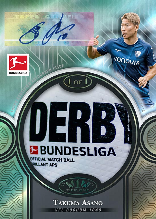 2022-23 Topps Tier One Bundesliga Checklist, Team Set Details