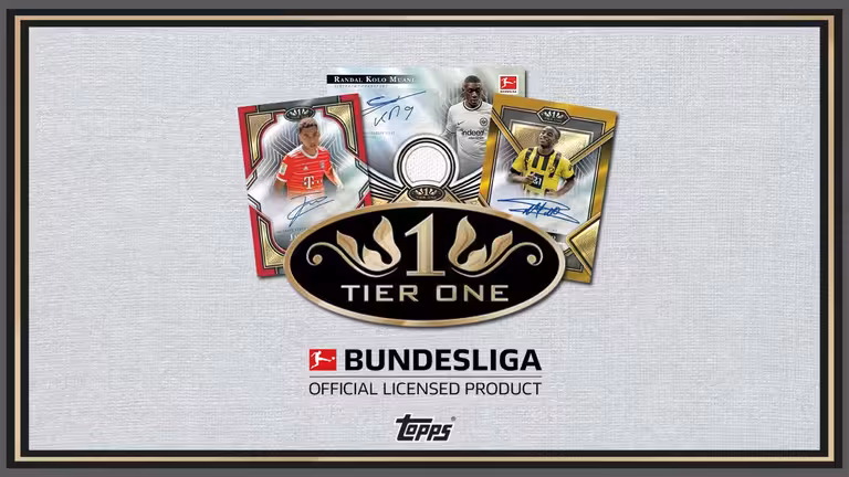 2022-23 TOPPS Tier One Bundesliga Soccer Cards - Header