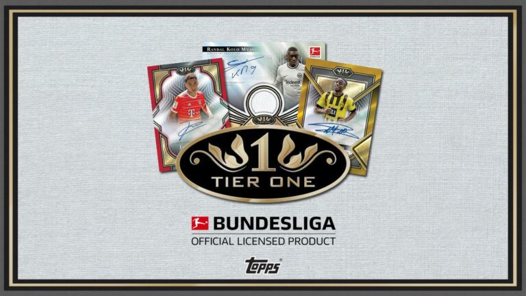 2022-23 TOPPS Tier One Bundesliga Soccer Cards - Header