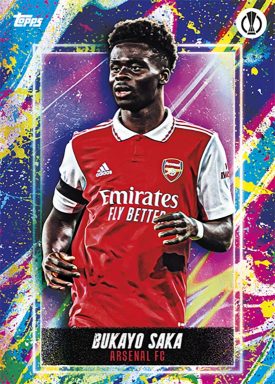 2022-23 TOPPS Platinum UEFA Club Competitions Jude Bellingham Curated Set Soccer Cards - Current Stars Card Saka