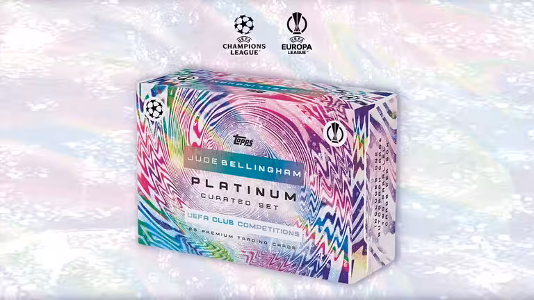 2022-23 TOPPS Platinum UEFA Club Competitions Jude Bellingham Curated Set Soccer Cards - Header