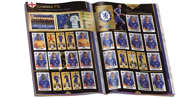 PANINI FIFA 365 2023 Sticker - Album - Chelsea FC