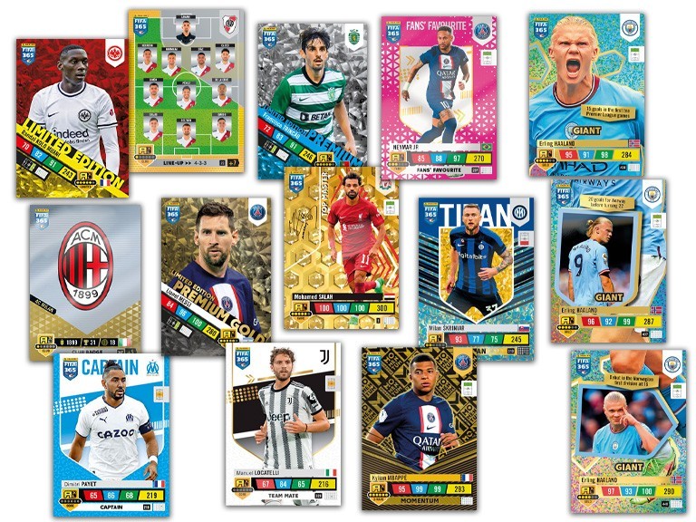 PANINI FIFA 365 2024 ADRENALYN RARE TOP MASTER MBAPPE VINICIUS PEDRI HAALAND