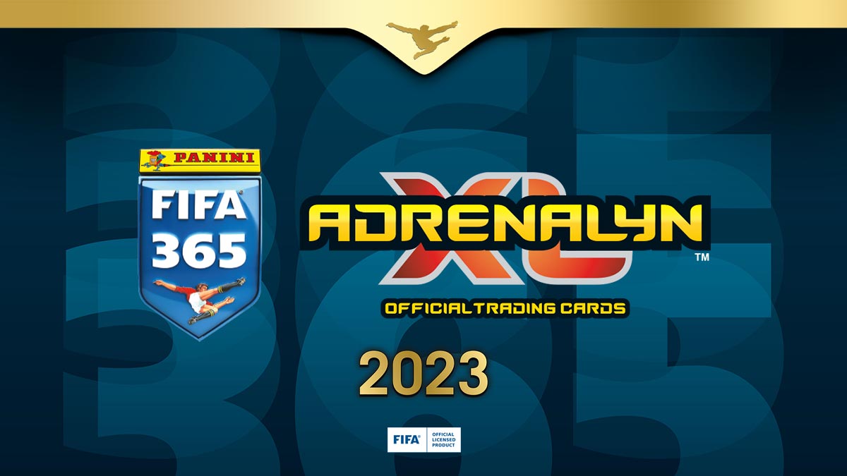 PANINI FIFA 365 Adrenalyn XL 2023 Trading Card Game - Header