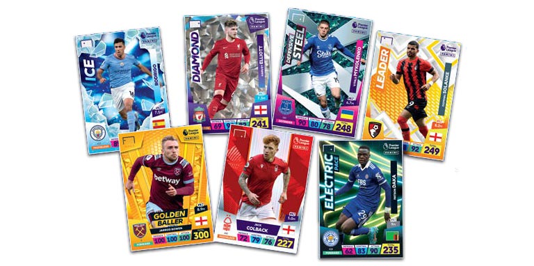 PANINI Premier League Adrenalyn XL 2023 Trading Cards - Cards Preview