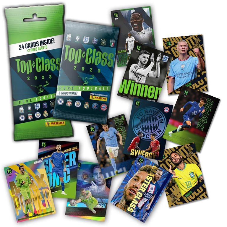 PANINI Top Class 2023 Soccer Cards - Preview