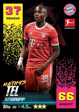 TOPPS Bundesliga Match Attax 2022/23 Trading Cards - Tansfer Update Card
