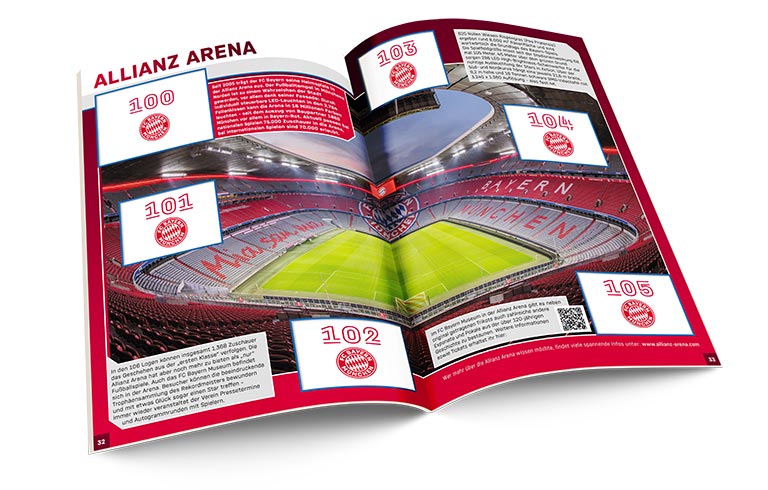 TOPPS FC Bayern München 2022/23 Sticker - Album innen 2