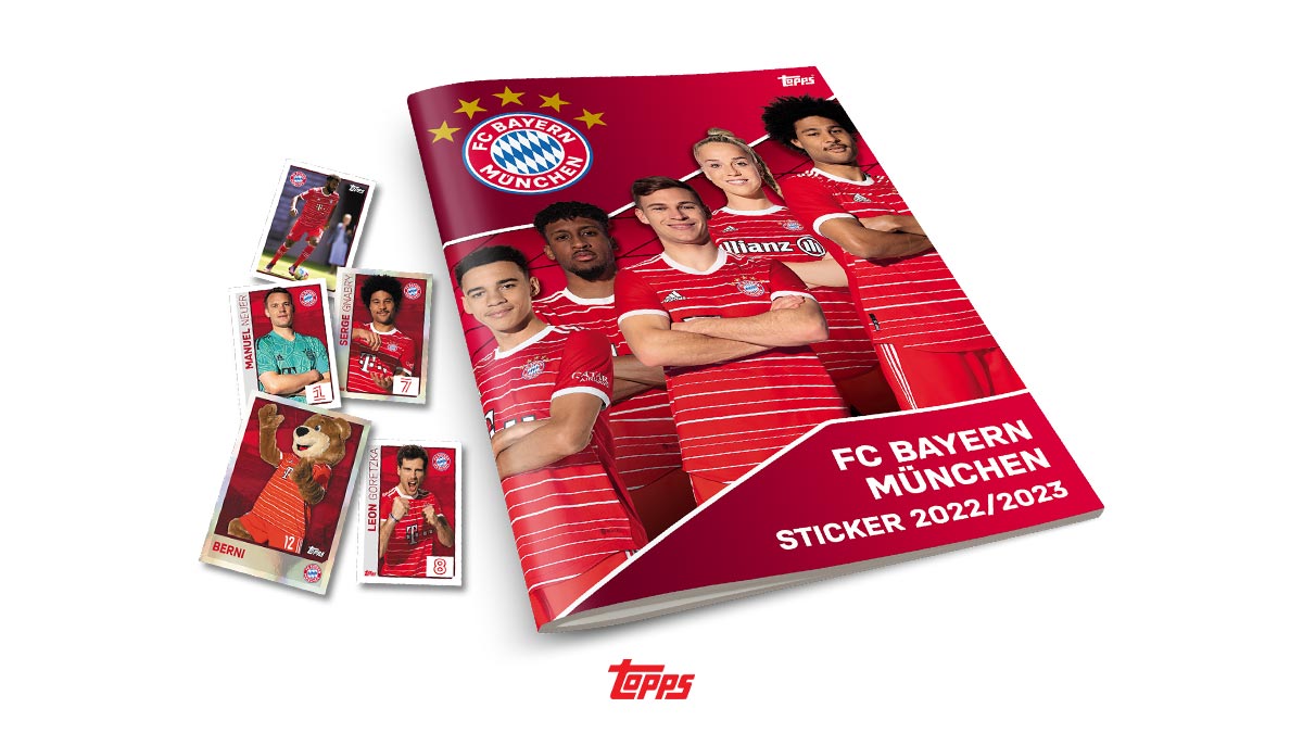 TOPPS FC Bayern München 2022/23 Sticker - Header