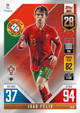 TOPPS The Road to UEFA Nations League Finals 2022/23 Match Attax 101 Trading Card Game - Countdown Card