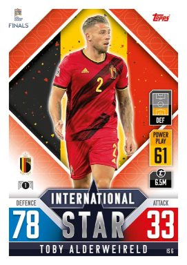 TOPPS The Road to UEFA Nations League Finals 2022/23 Match Attax 101 Trading Card Game - International Star Card