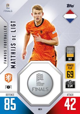 TOPPS The Road to UEFA Nations League Finals 2022/23 Match Attax 101 Trading Card Game - Relic Card