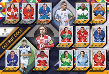 TOPPS The Road to UEFA Nations League Finals 2022/23 Sticker - Album Old but Gold