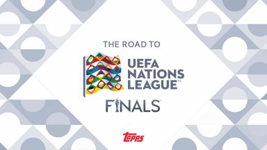 TOPPS The Road to UEFA Nations League Finals 2022/23 Sticker - Header