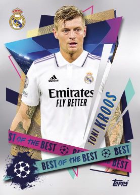 TOPPS UEFA Champions League 2022/23 Sticker - Best of the Best Kroos
