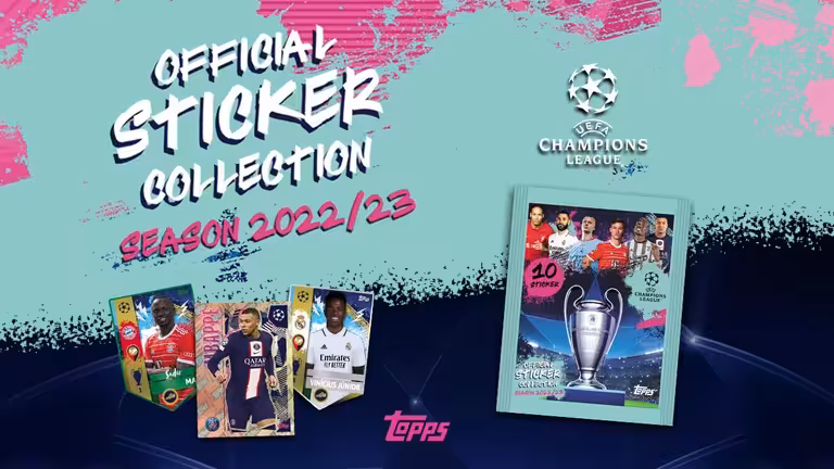 TOPPS UEFA Champions League 2022/23 Sticker - Header
