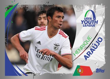 TOPPS UEFA Champions League 2022/23 Sticker - UEFA Youth League Sticker Araujo