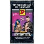 2022 PANINI Base Brand WWE Debut Edition Wrestling Trading Cards - Booster Pack