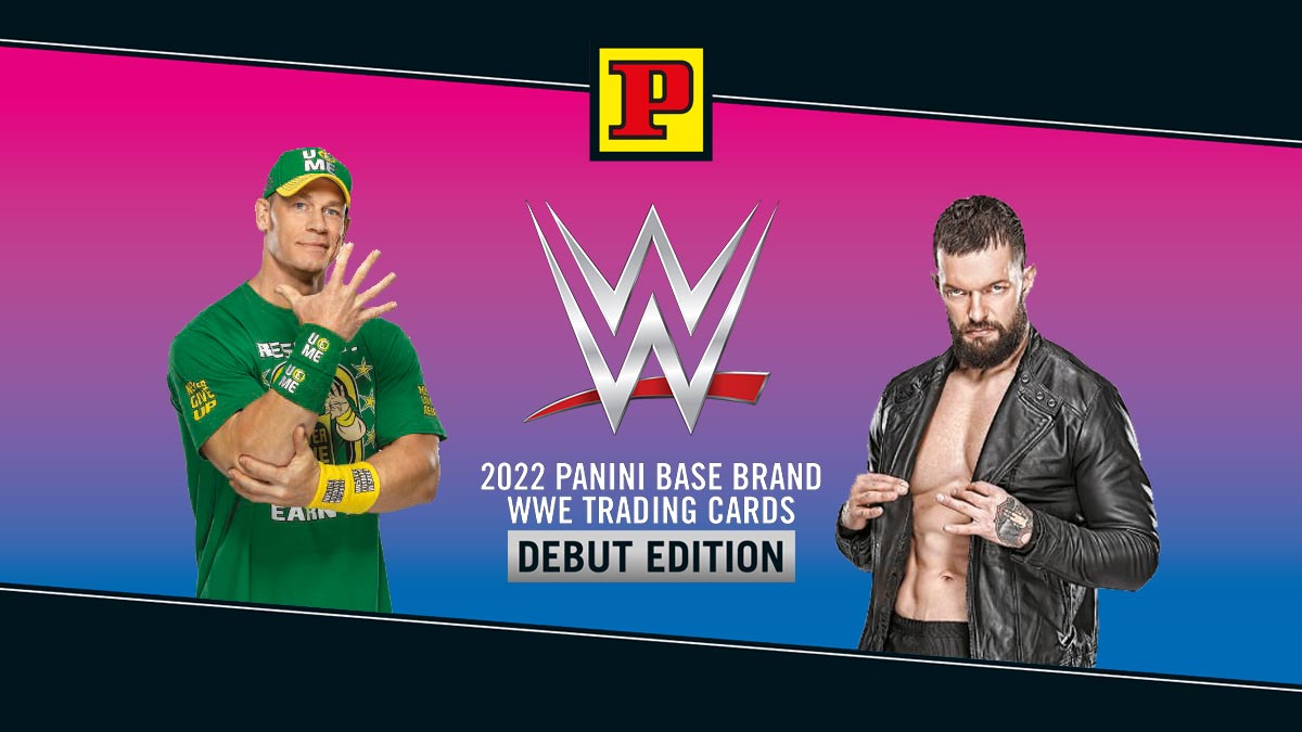 2022 PANINI Base Brand WWE Debut Edition Wrestling Trading Cards - Header