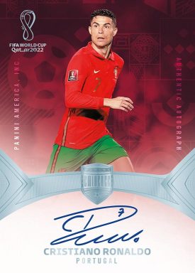 2022 PANINI Eminence FIFA World Cup Qatar Soccer - Base Autograph Ronaldo