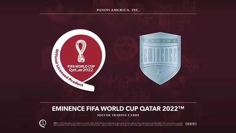 2022 PANINI Eminence FIFA World Cup Qatar Soccer - Header
